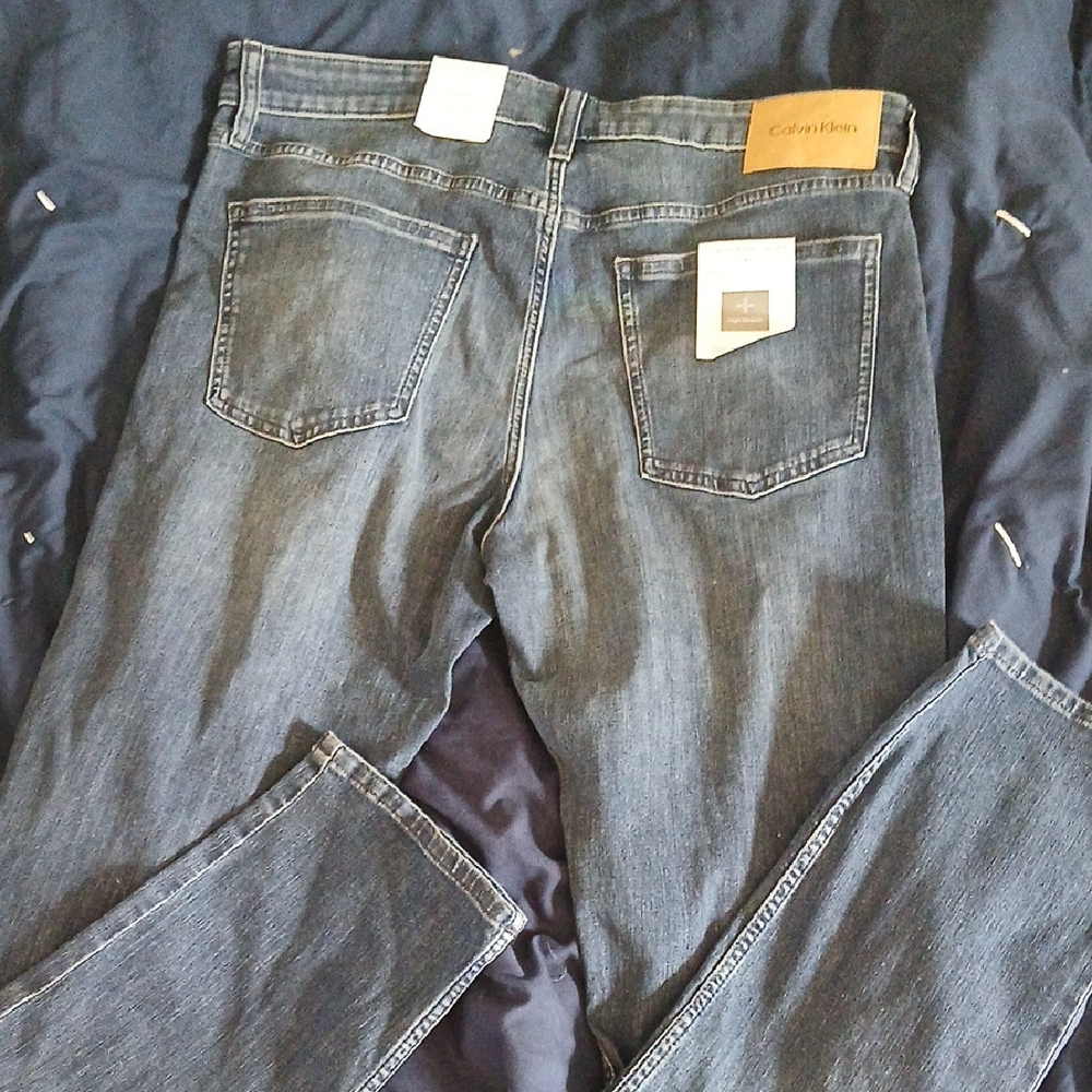Calvin Klein Men's Blue Jeans